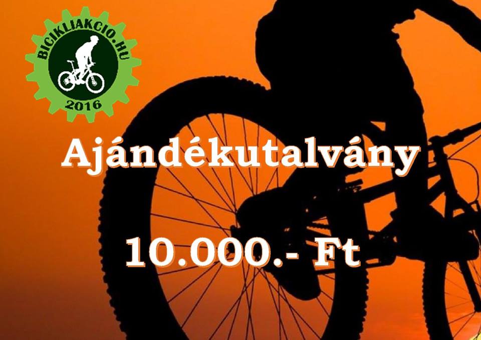 Ajándékutalvány 10.000Ft | Bicikliakcio.hu